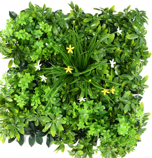 50 cm green-yellow artificial wall plate